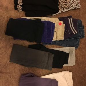 Toddler girls pants assortment